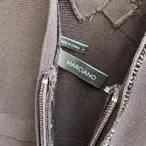 Marciano Black Textured Dress - Picture 3 of 6